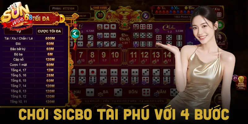Cách chơi cơ bản 4 bước